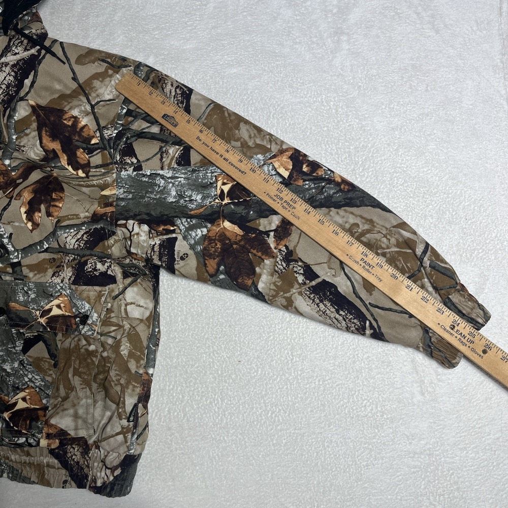 Outfitters Ridge Jacket Mens L 3D Fusion Oak Camo Lined Insulated Coat Hunting - Picture 7 of 7